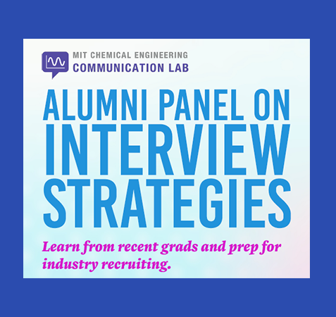 Alumni Panel on Interview and Strategies