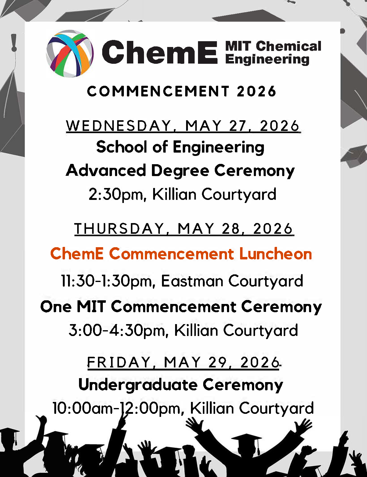 ChemE Commencement Luncheon